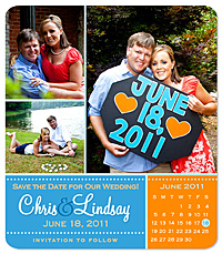 "Save the Date" Sample Magnet