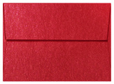 Jupiter Red Shimmer Envelope