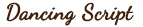 Pinafore font